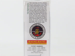 N Scale Micro-Trains MTL 03800409 Navy Series #9 USS Saratoga 50' Box Car #CV-3