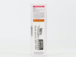 N Scale Micro-Trains MTL 04546650 CP Rail 50' Flat Car #424621 w/ Camp Car Load