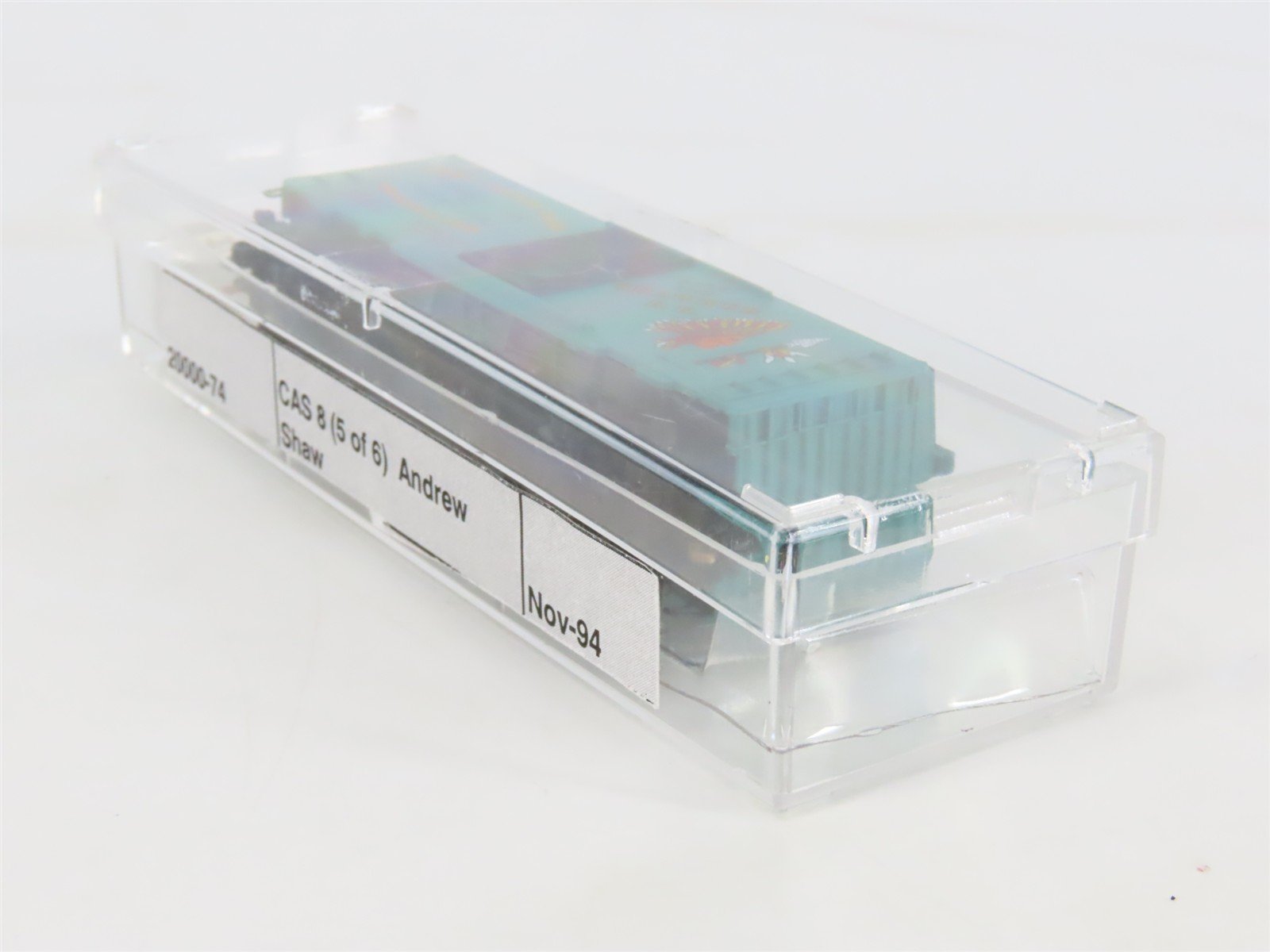N Scale Micro-Trains MTL Special Run CAS Chad Andrew Shaw Memorial Box Car #8