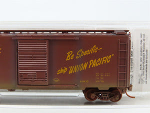 N Scale Micro-Trains MTL 02050297 UP Union Pacific 40' Box Car #193434 Weathered