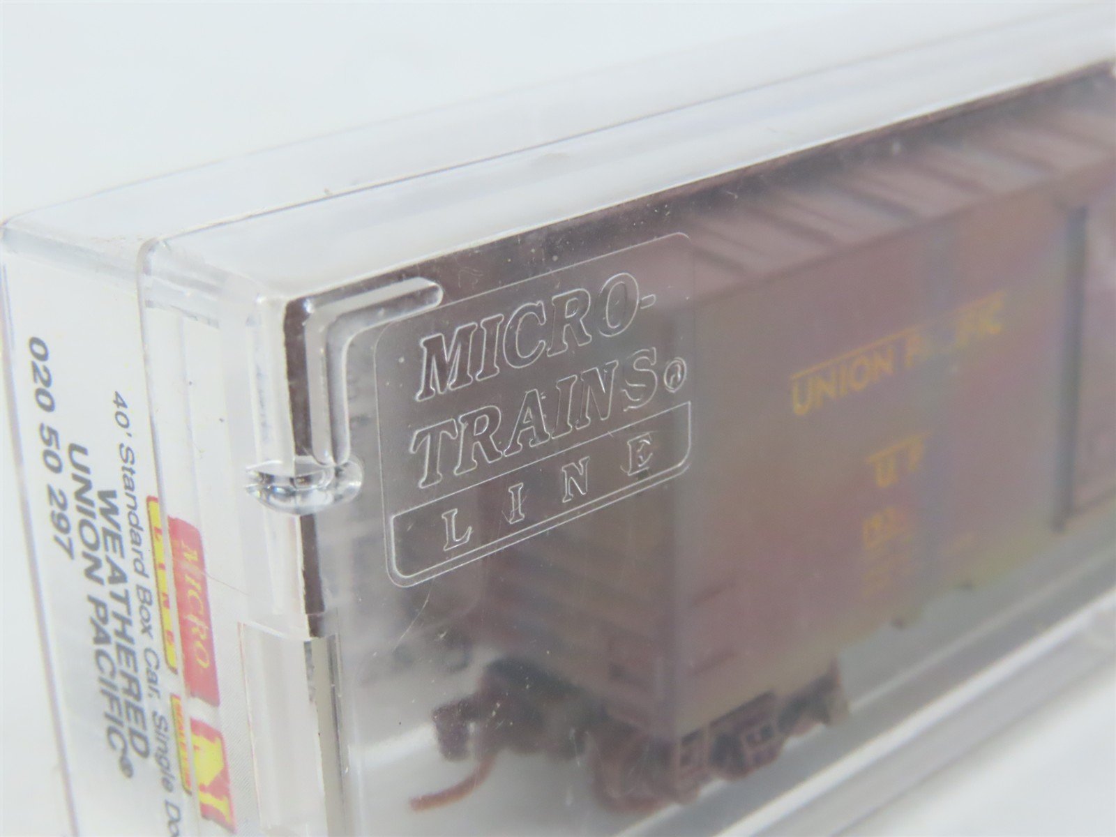 N Scale Micro-Trains MTL 02050297 UP Union Pacific 40' Box Car #193434 Weathered