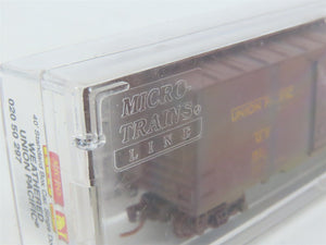 N Scale Micro-Trains MTL 02050297 UP Union Pacific 40' Box Car #193434 Weathered