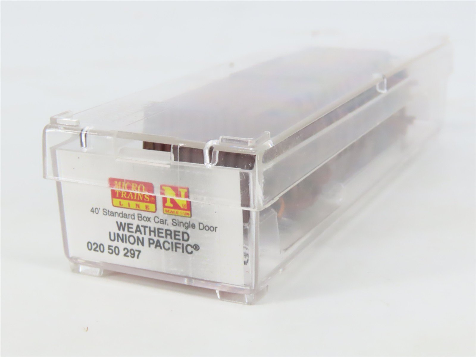 N Scale Micro-Trains MTL 02050297 UP Union Pacific 40' Box Car #193434 Weathered