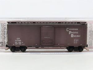 N Scale Micro-Trains MTL 02093259 PWRS NSE 17-188 CP Box Car #111745 - Weathered