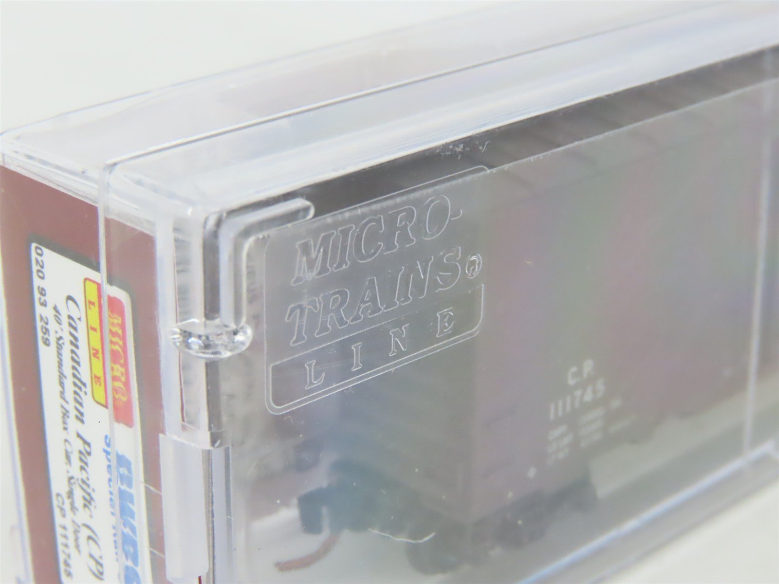 N Scale Micro-Trains MTL 02093259 PWRS NSE 17-188 CP Box Car #111745 - Weathered