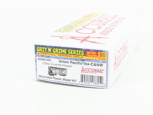 HO Accurail/Micro-Trains MTL Kit #2200-003 UP/ex-CNW 2-Bay Hopper - Weathered