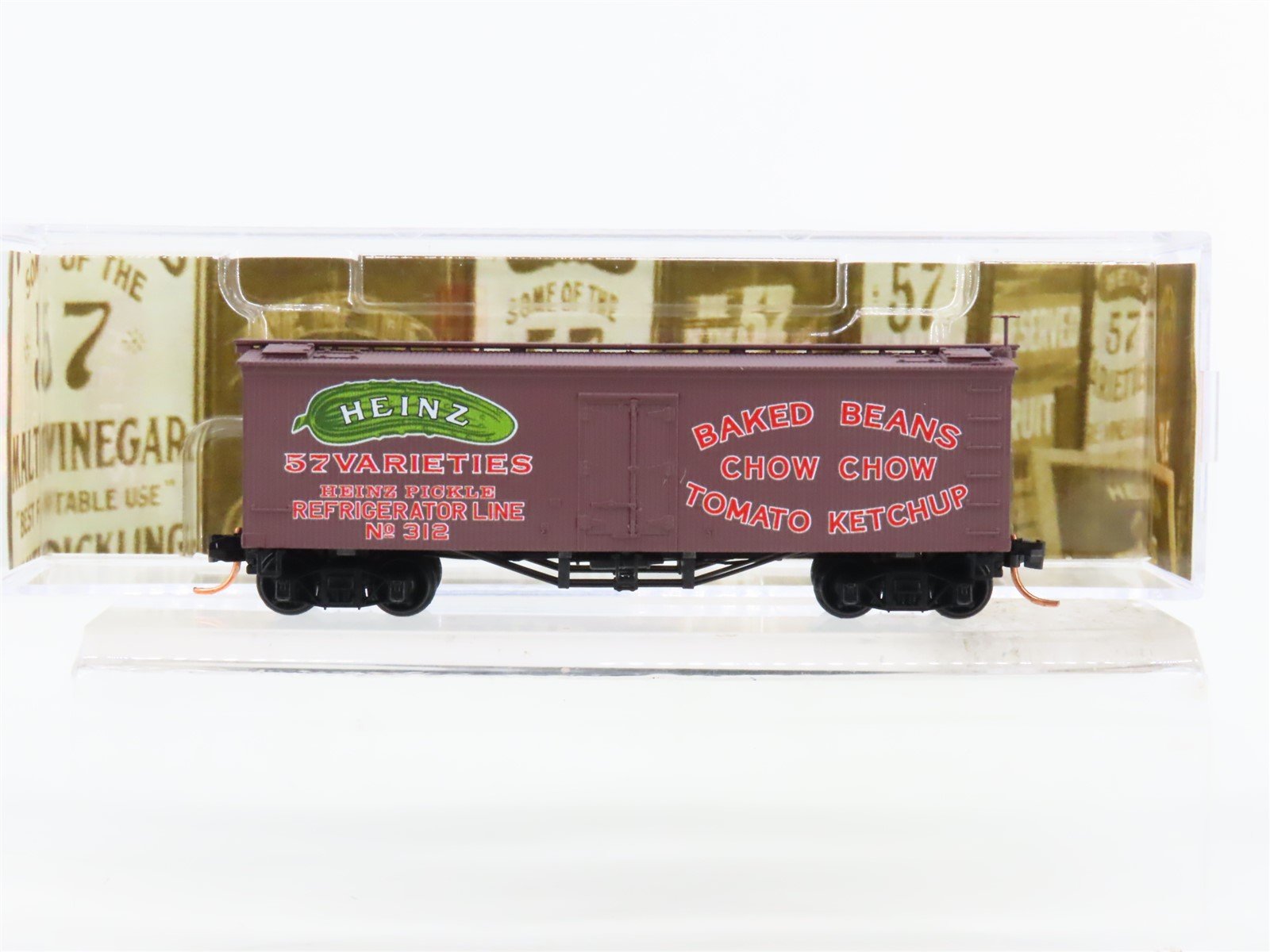 N Scale Micro-Trains MTL 05800340 Heinz 57 Varieties 36' Wood Reefer #312