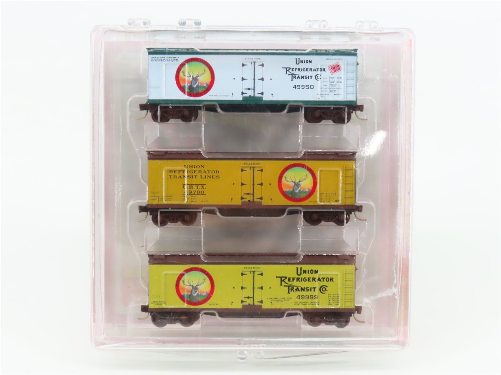 N Scale Micro-Trains MTL URTC Townsend Lager Beer 40' Reefers 3-Pack