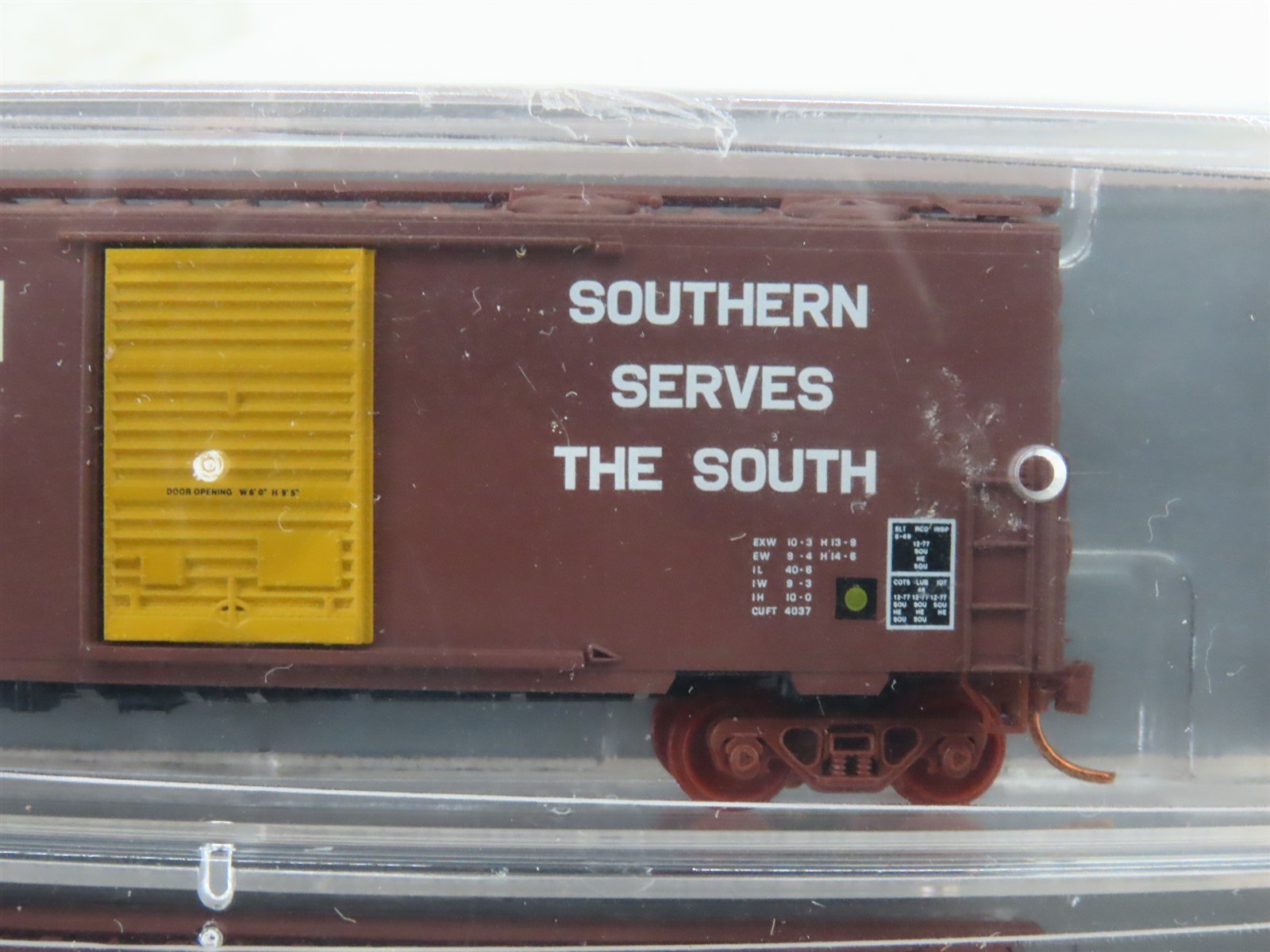 N Micro-Trains MTL NSE 14-51 SOU Southern Green Light 40' Box Cars 2-Pack