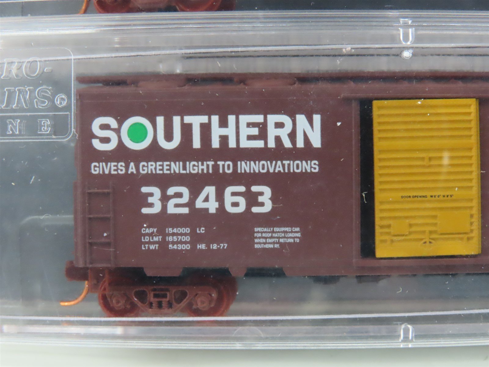 N Micro-Trains MTL NSE 14-51 SOU Southern Green Light 40' Box Cars 2-Pack SEALED
