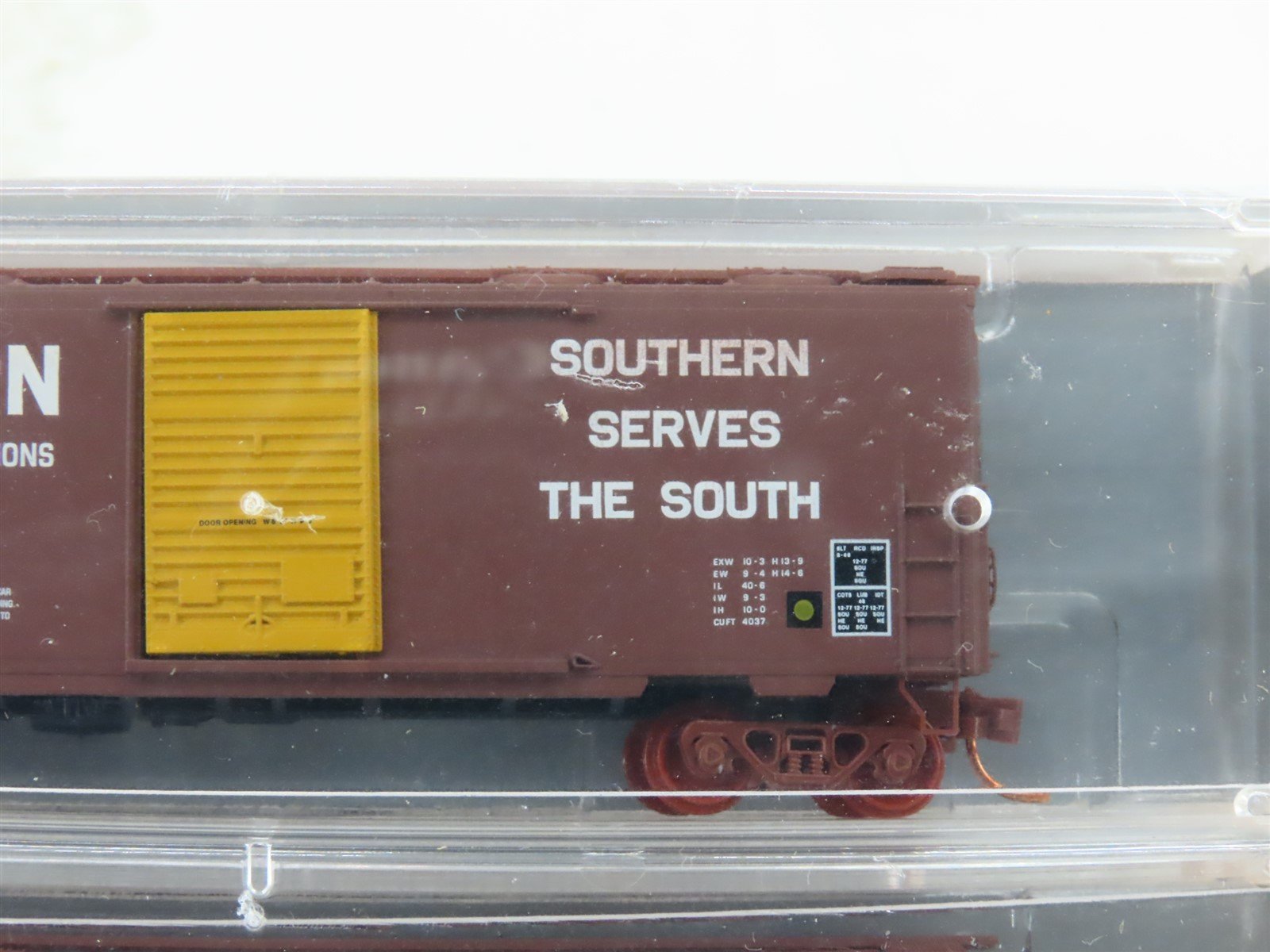 N Micro-Trains MTL NSE 14-51 SOU Southern Green Light 40' Box Cars 2-Pack