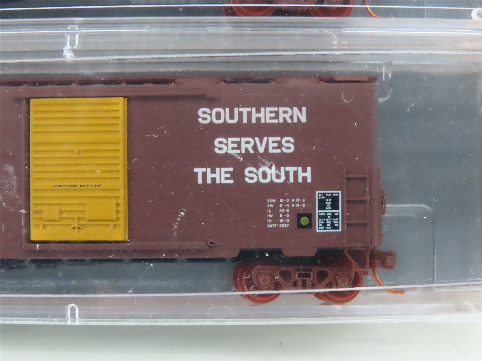 N Micro-Trains MTL NSE 14-51 SOU Southern Green Light 40' Box Cars 2-Pack