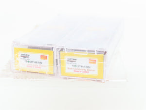 N Micro-Trains MTL NSE 14-51 SOU Southern Green Light 40' Box Cars 2-Pack