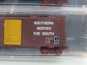 N Micro-Trains MTL NSE 14-51 SOU Southern Green Light 40' Box Cars 2-Pack SEALED