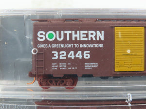 N Micro-Trains MTL NSE 14-51 SOU Southern Green Light 40' Box Cars 2-Pack SEALED
