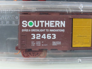 N Micro-Trains MTL NSE 14-51 SOU Southern Green Light 40' Box Cars 2-Pack SEALED
