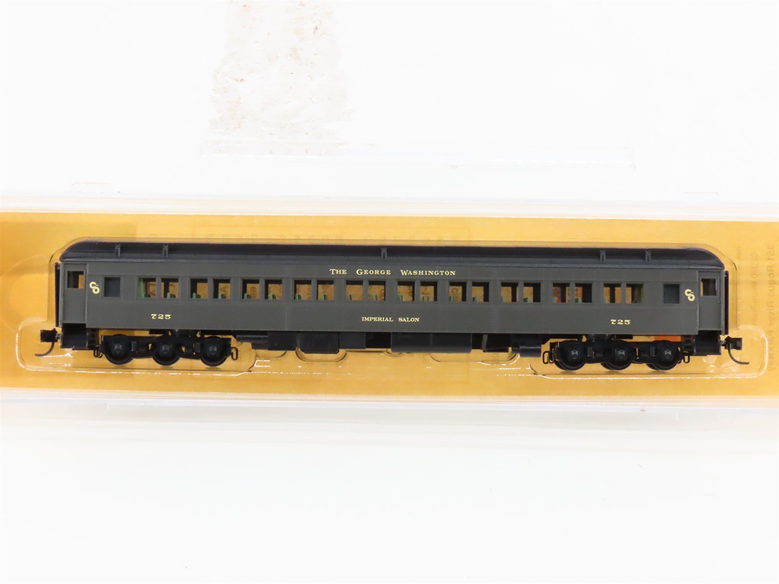 N Micro-Trains MTL NSE 20-126 C&O "George Washington" Coach Passenger #725