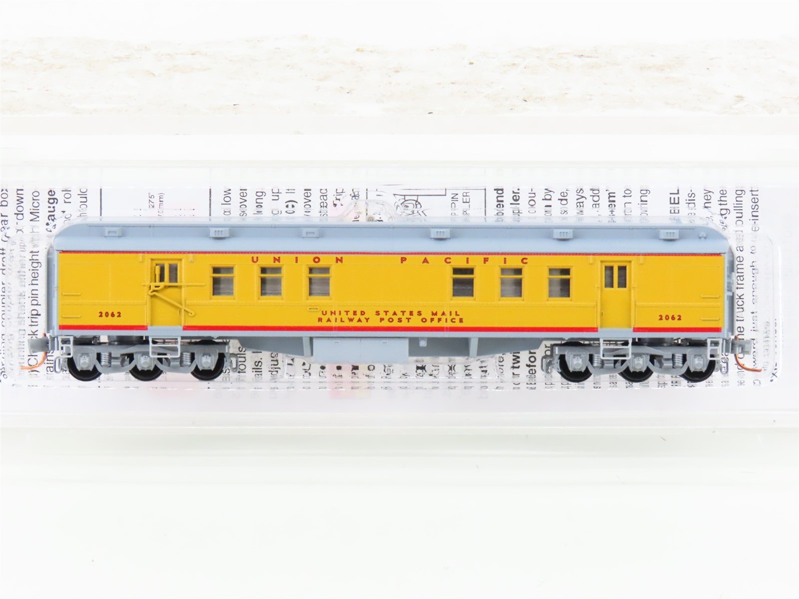 N Micro-Trains MTL 14000060 UP Union Pacific Heavyweight RPO Passenger Car #2062