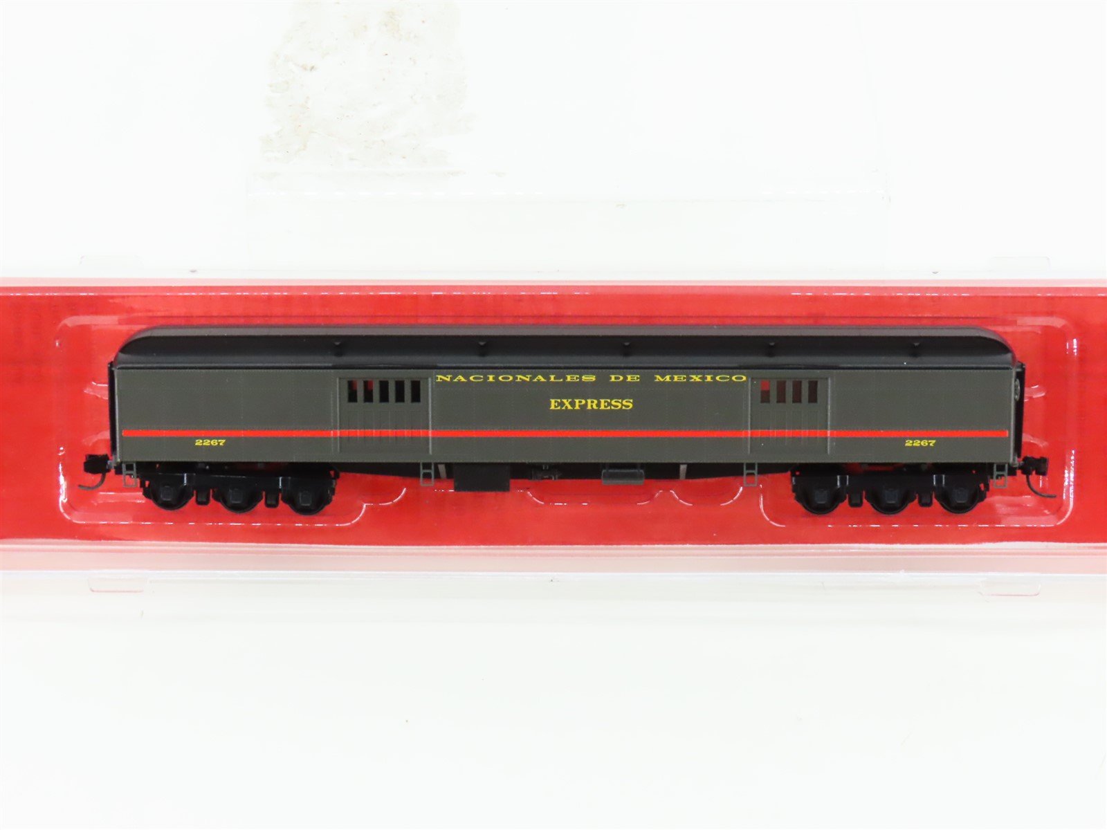 N Micro-Trains MTL 14751370 NdeM Nacionales de Mexico Baggage Passenger #2267