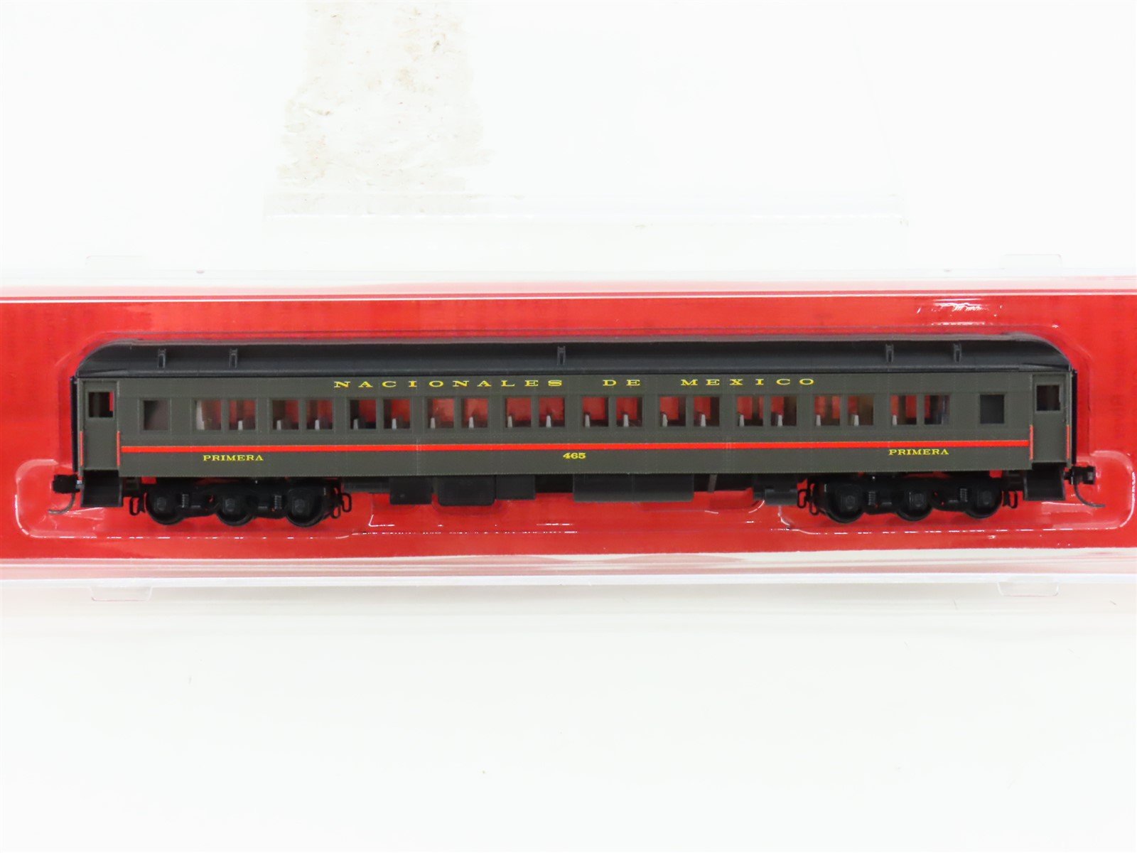 N Micro-Trains MTL 14552370 NdeM Nacionales de Mexico 78' Coach Passenger #465