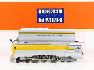 O 3-Rail Lionel Semi-Scale 6-18043 C&O 4-6-4 Hudson Steam #490 w/ TMCC & Sound