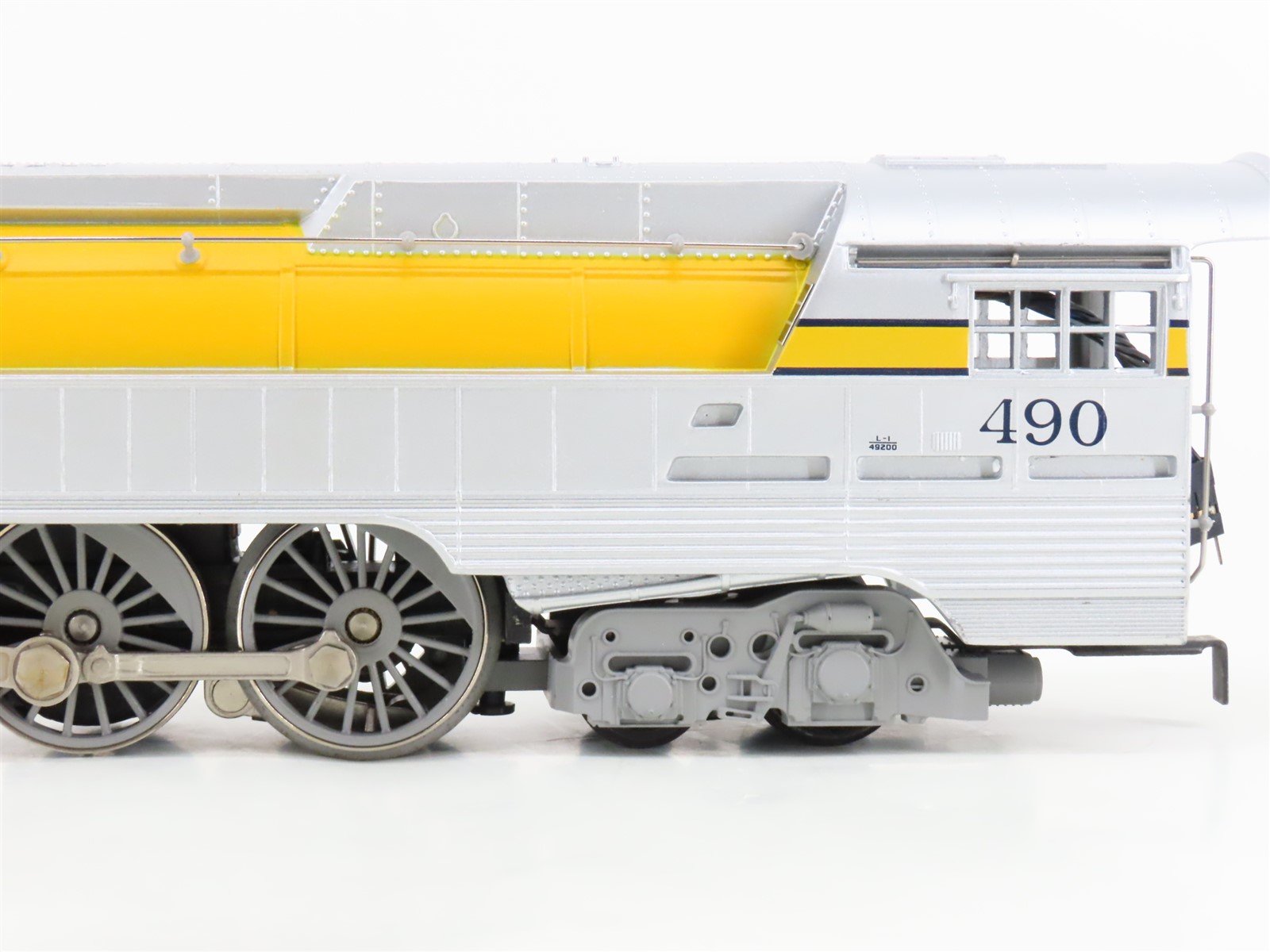 O 3-Rail Lionel Semi-Scale 6-18043 C&O 4-6-4 Hudson Steam #490 w/ TMCC & Sound
