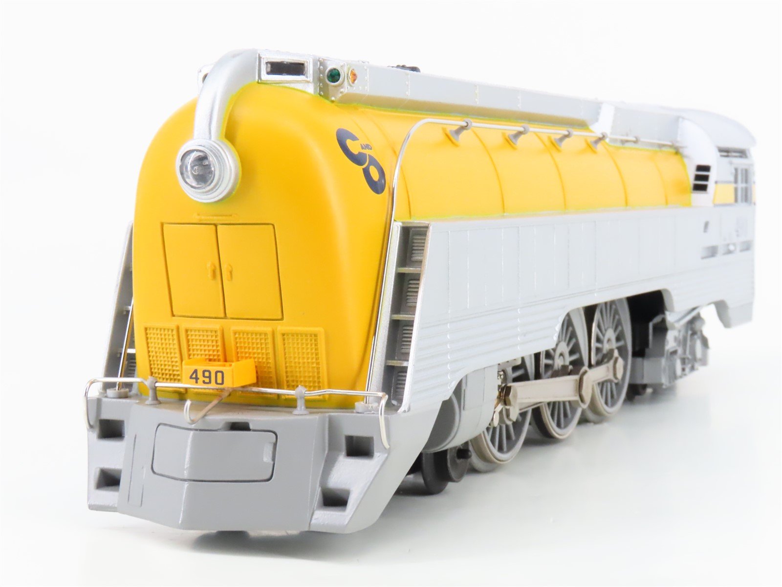 O 3-Rail Lionel Semi-Scale 6-18043 C&O 4-6-4 Hudson Steam #490 w/ TMCC & Sound