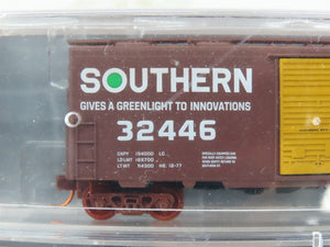 N Micro-Trains MTL NSE 14-51 SOU Southern Green Light 40' Box Cars 2-Pack SEALED