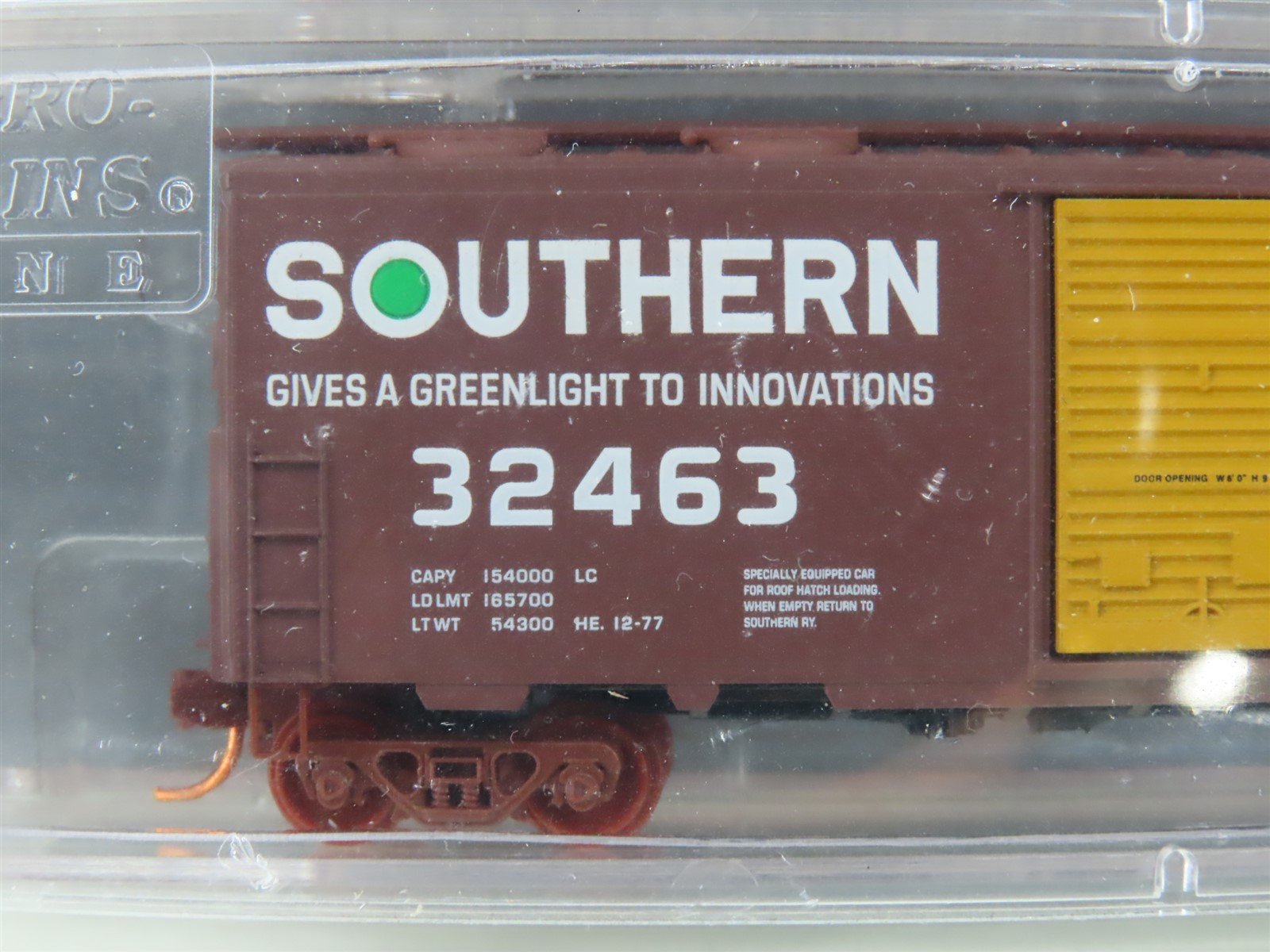 N Micro-Trains MTL NSE 14-51 SOU Southern Green Light 40' Box Cars 2-Pack SEALED