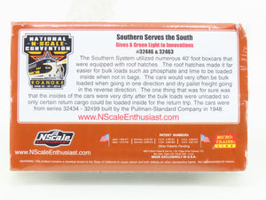 N Micro-Trains MTL NSE 14-51 SOU Southern Green Light 40' Box Cars 2-Pack SEALED