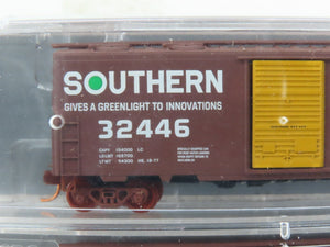 N Micro-Trains MTL NSE 14-51 SOU Southern Green Light 40' Box Cars 2-Pack SEALED