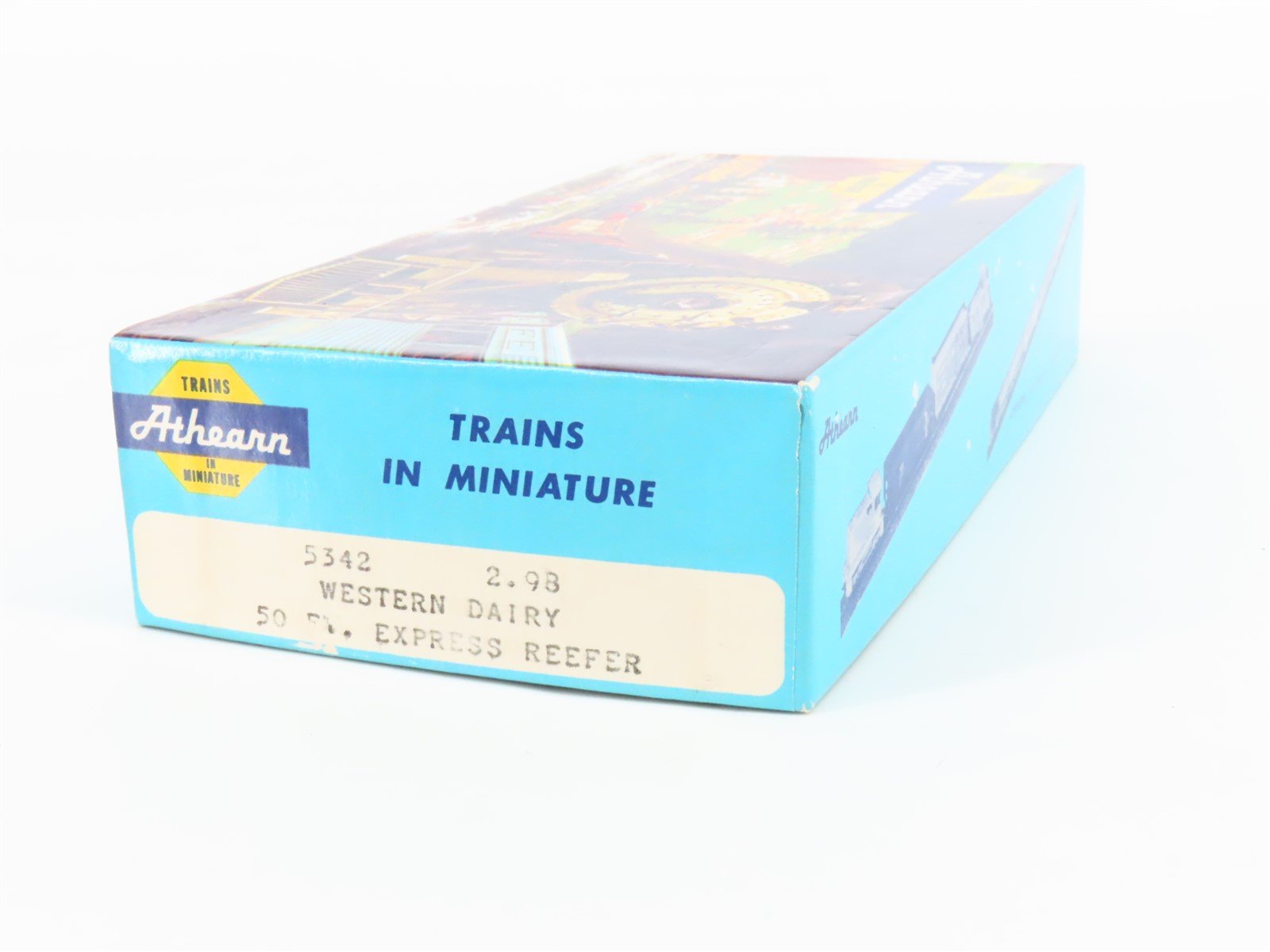 HO Scale Athearn 5342 GARE Western Dairy 50' Express Reefer #708
