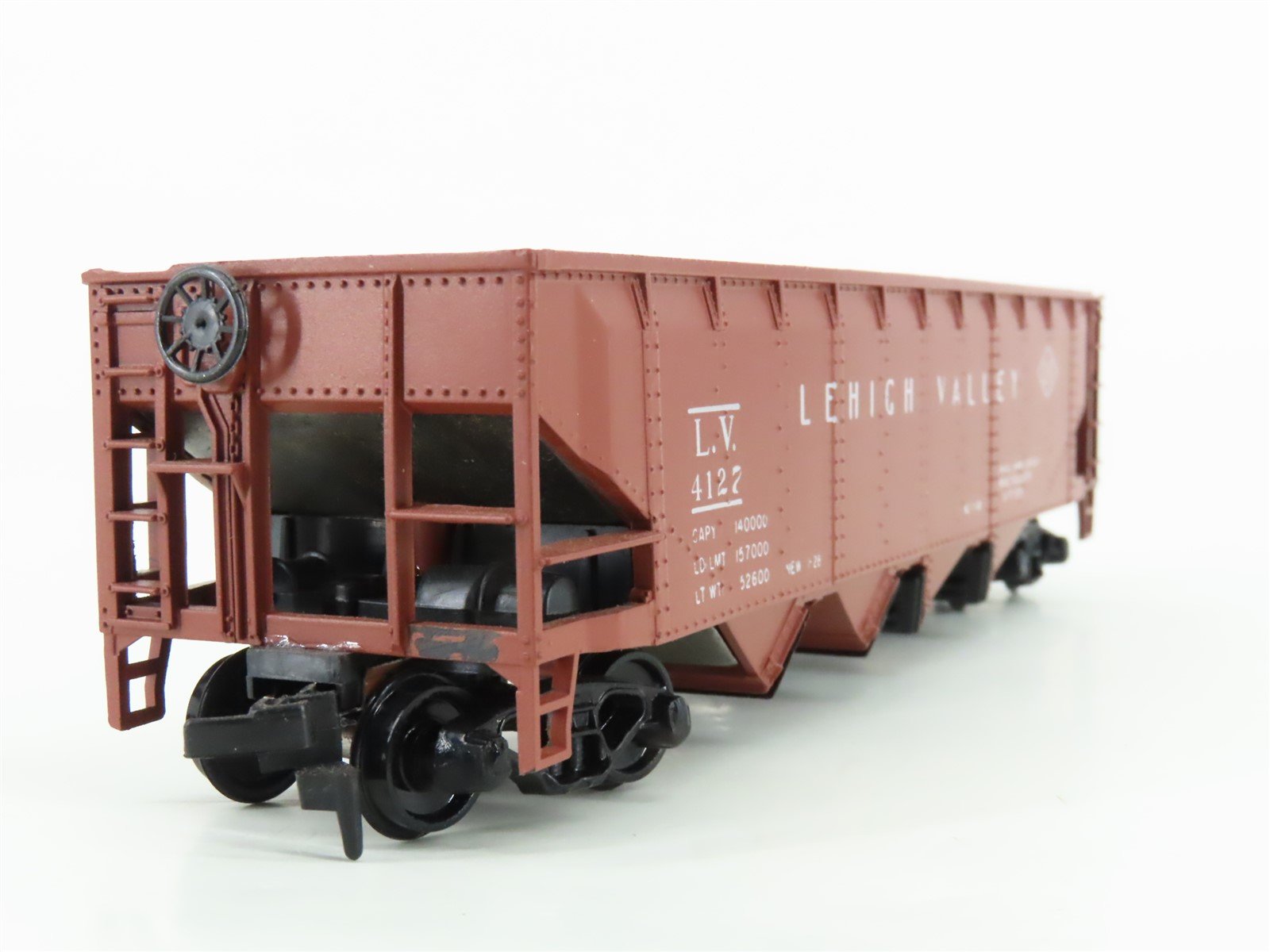 HO Scale Athearn 1750 LV Lehigh Valley Railroad 4-Bay Open Hopper #4127