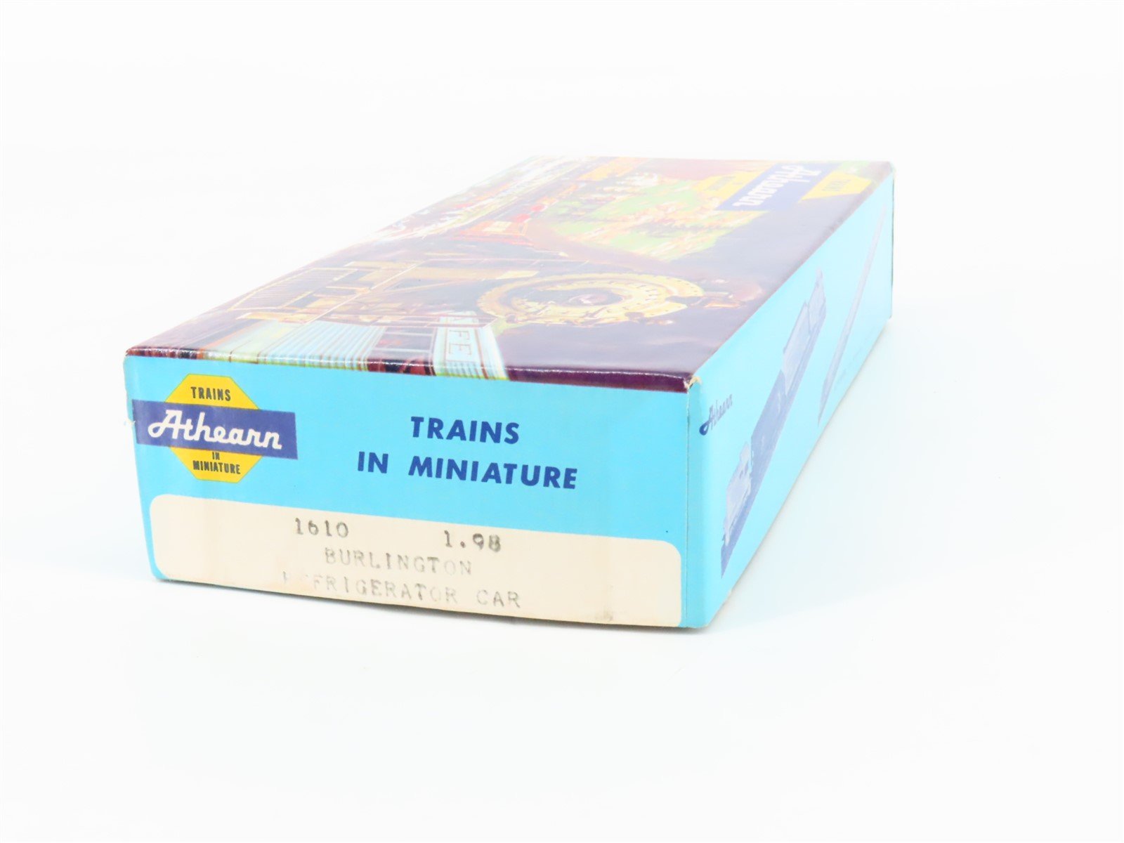 HO Scale Athearn 1610 BREX Burlington Route Everywhere West Reefer #67170