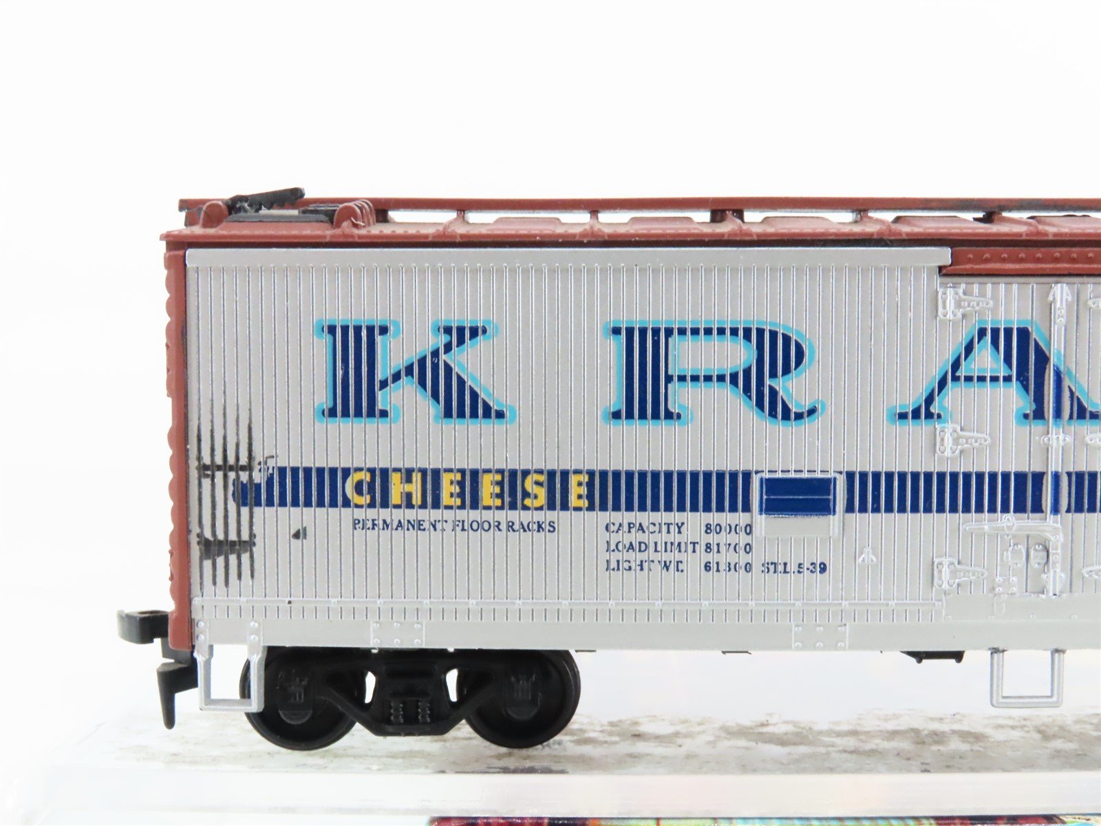 HO Scale Athearn 5205 WRX Kraft Cheese Mayonnaise Reefer #11173
