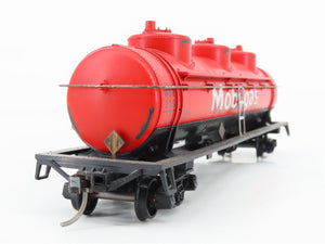 HO Scale Athearn 1503 WSRX Mobilgas Triple Dome Tank Car #2387