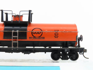 HO Scale Athearn 1550 GATX Gulf Chemical Single Dome Tank Car #2605