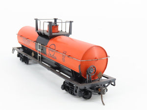 HO Scale Athearn 1550 GATX Gulf Chemical Single Dome Tank Car #2605