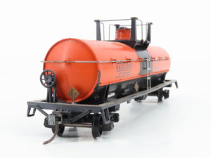 HO Scale Athearn 1550 GATX Gulf Chemical Single Dome Tank Car #2605