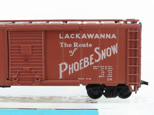 HO Scale Athearn 5008 DL&W Lackawanna Route of Phoebe Snow 40' Box Car #51969