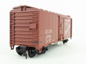 HO Scale Athearn 5008 DL&W Lackawanna Route of Phoebe Snow 40' Box Car #51969