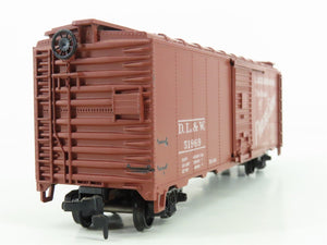 HO Scale Athearn 5008 DL&W Lackawanna Route of Phoebe Snow 40' Box Car #51969