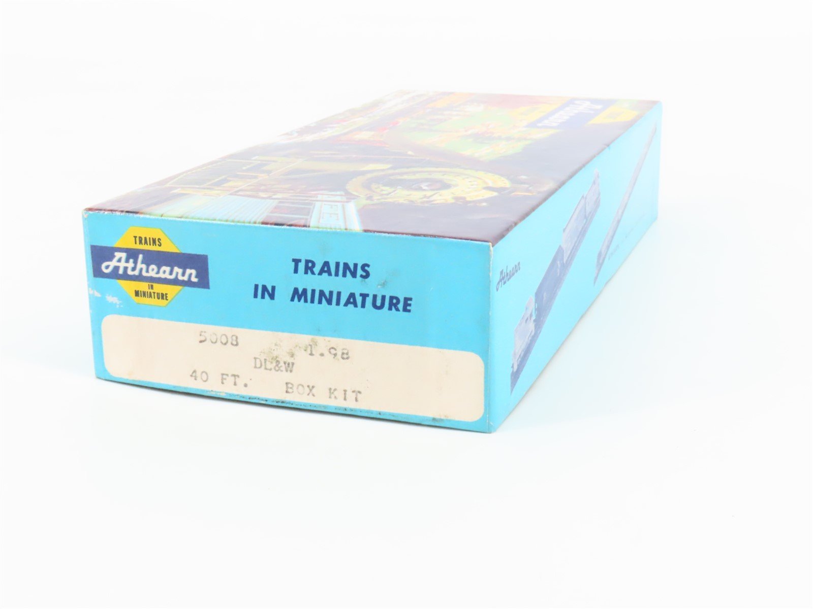 HO Scale Athearn 5008 DL&W Lackawanna Route of Phoebe Snow 40' Box Car #51969