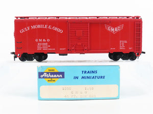 HO Scale Athearn 1201 GM&O Gulf Mobile & Ohio 40' Single Door Box Car #21190