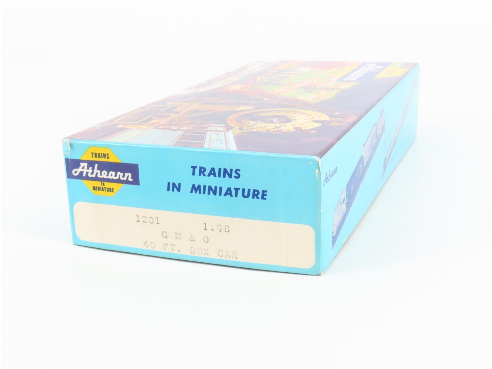 HO Scale Athearn 1201 GM&O Gulf Mobile & Ohio 40' Single Door Box Car #21190