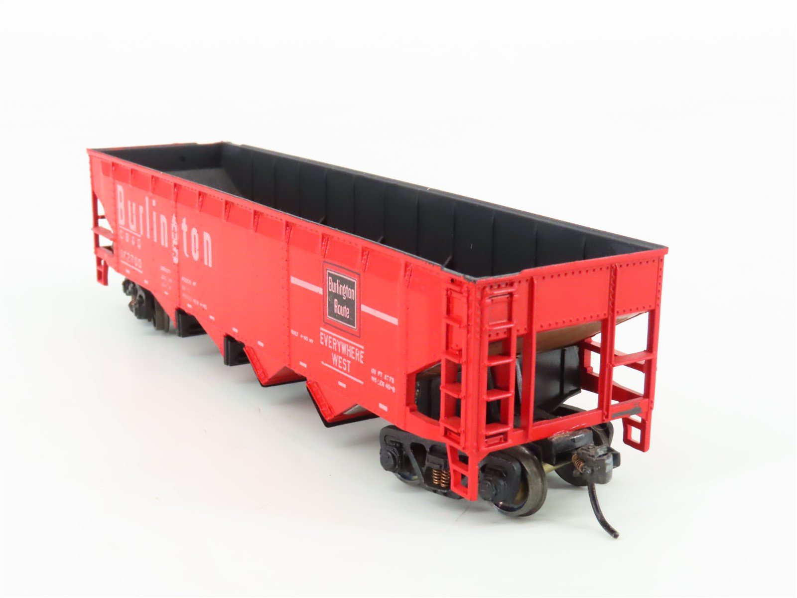 HO Scale Athearn 1754 CB&Q Burlington Route 4-Bay Open Hopper #172700