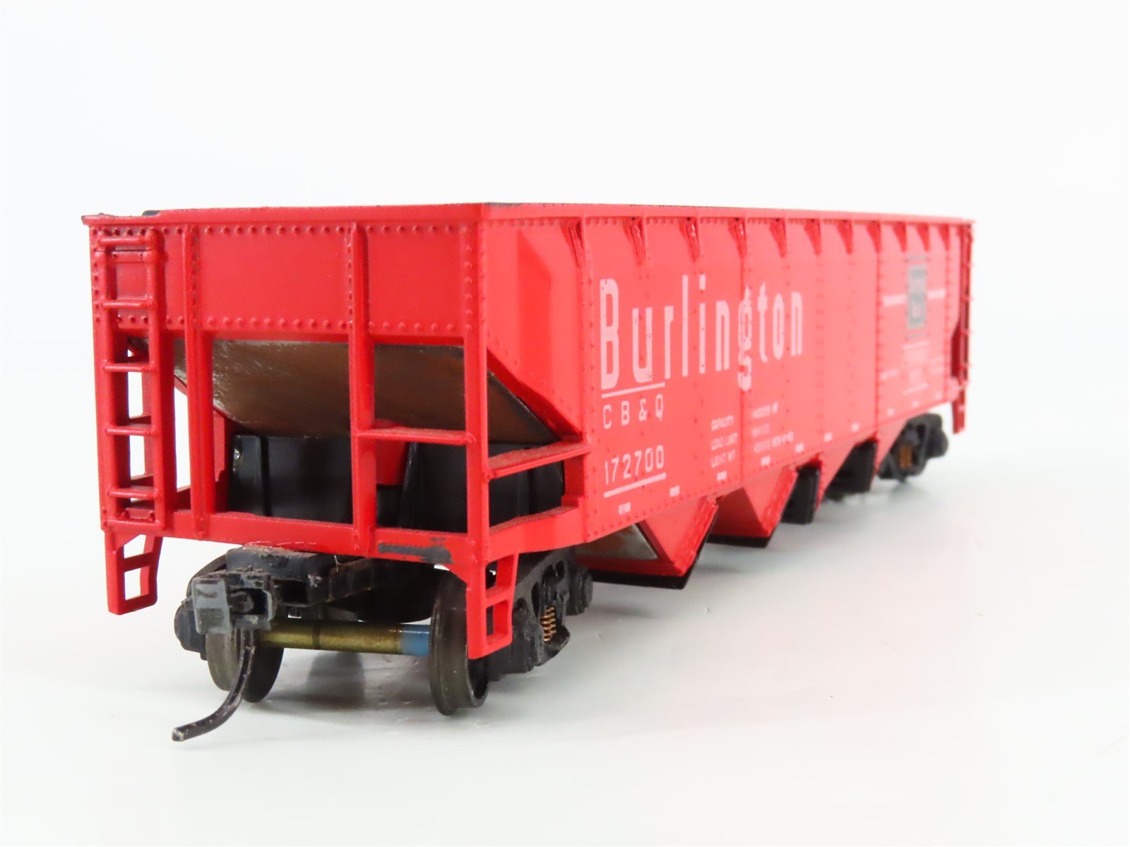 HO Scale Athearn 1754 CB&Q Burlington Route 4-Bay Open Hopper #172700