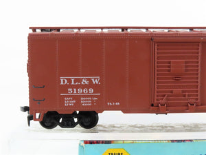HO Athearn 5008 DL&W Lackawanna The Route of Phoebe Snow 40' Box Car #51969