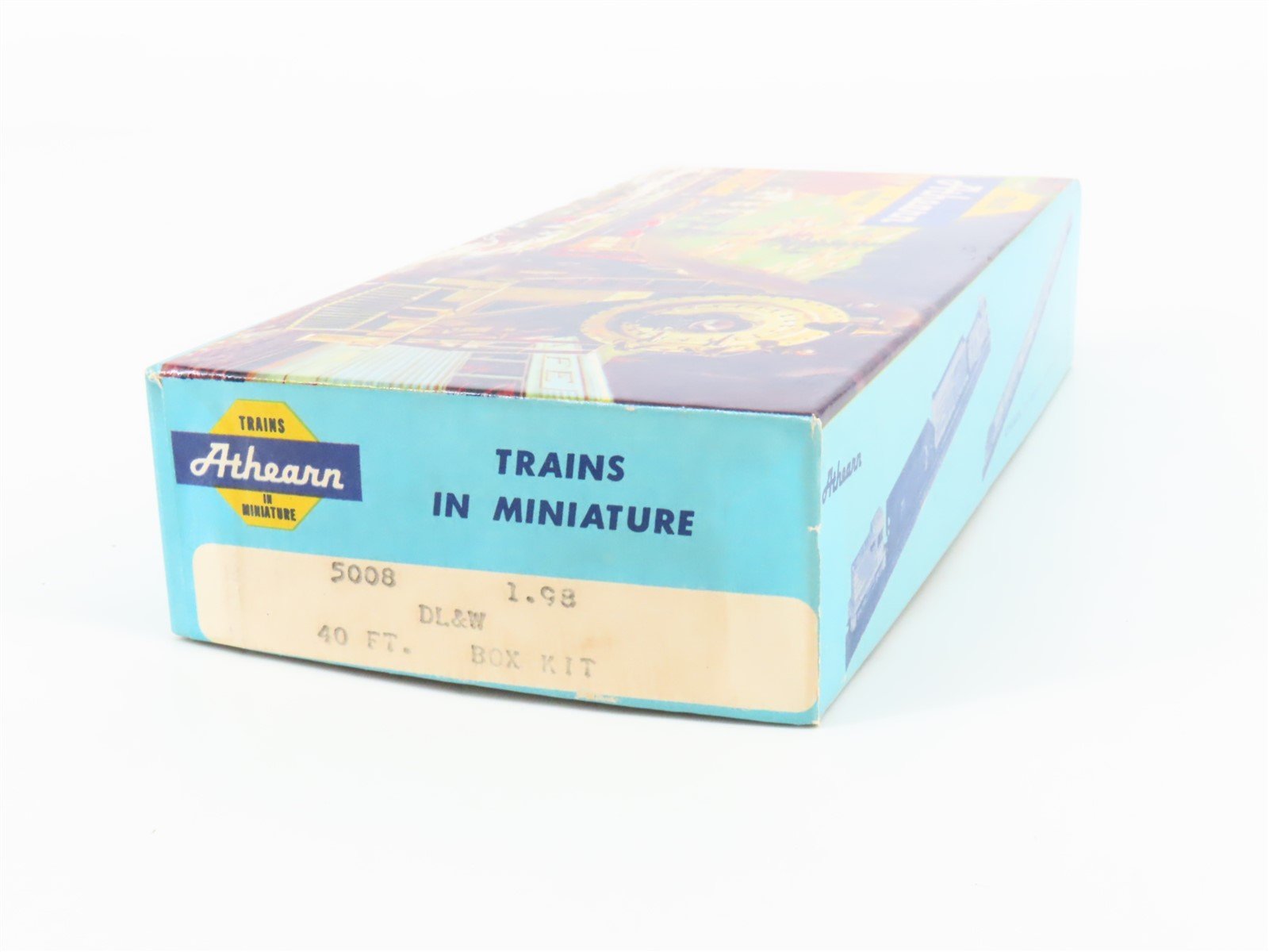 HO Athearn 5008 DL&W Lackawanna The Route of Phoebe Snow 40' Box Car #51969