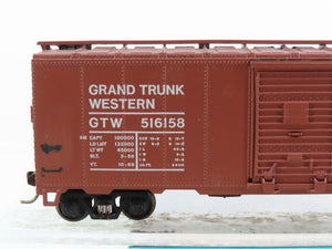 HO Scale Athearn 1211 GTW Grand Trunk Western 40' Single Door Box Car #516158